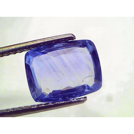 5.41 Ct IGI Certified Unheated Untreated Natural Ceylon Blue Sapphire AA