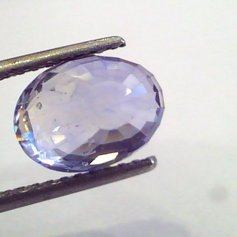 5.44 Ct Unheated Untreated Natural Ceylon Blue Sapphire Neelam Gems