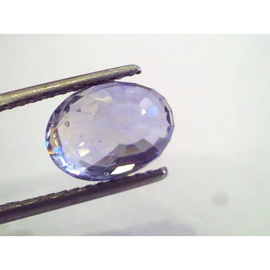 5.44 Ct Unheated Untreated Natural Ceylon Blue Sapphire Neelam Gems