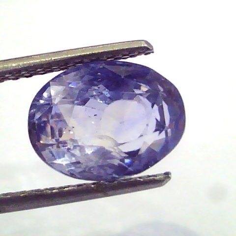 5.44 Ct Unheated Untreated Natural Ceylon Blue Sapphire Neelam Gems