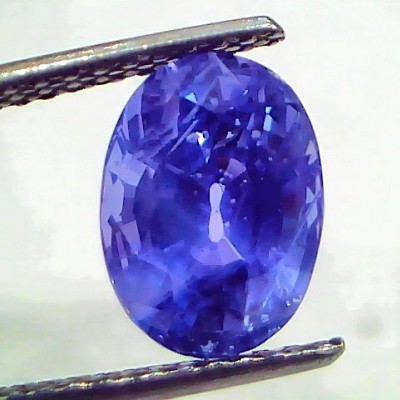 5.49 Ct IGI Certified Unheated Untreated Natural Ceylon Blue Sapphire AA