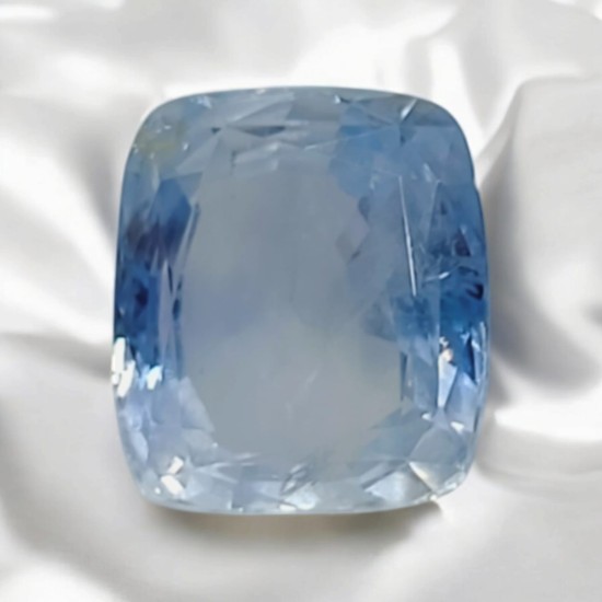 5.49 Ct IGI Certified Unheated Untreated Natural Ceylon Blue Sapphire