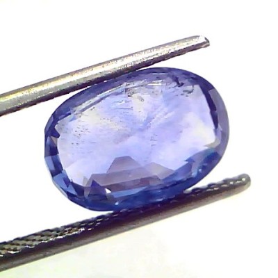 5.57 Ct IGI Certified Unheated Untreated Natural Ceylon Blue Sapphire