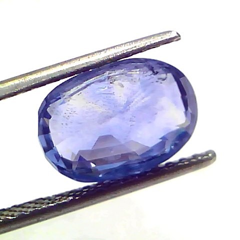 5.57 Ct IGI Certified Unheated Untreated Natural Ceylon Blue Sapphire