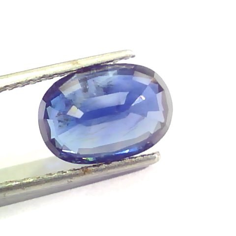 5.59 Ct IGI Certified Untreated Natural Ceylon Deep Blue Sapphire AA