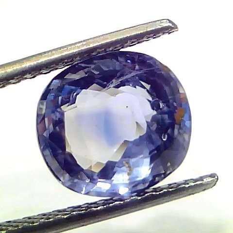5.60 Ct GII Certified Unheated Untreated Natural Ceylon Blue Sapphire