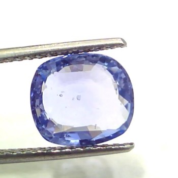 5.64 Ct IGI Certified Unheated Untreated Natural Ceylon Blue Sapphire