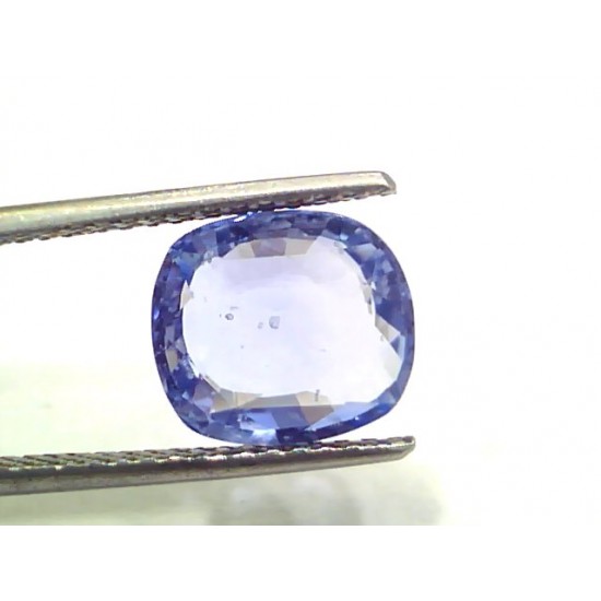 5.64 Ct IGI Certified Unheated Untreated Natural Ceylon Blue Sapphire