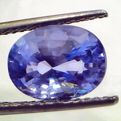 5.66 Ct IGI Certified Unheated Untreated Natural Ceylon Blue Sapphire AA