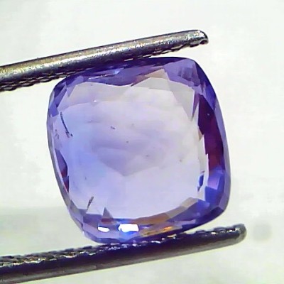 5.66 Ct IGI Certified Unheated Untreated Natural Ceylon Blue Sapphire AA