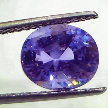 5.68 Ct IGI Certified Unheated Untreated Natural Ceylon Blue Sapphire AA