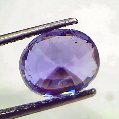 5.68 Ct IGI Certified Unheated Untreated Natural Ceylon Blue Sapphire AA