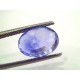 5.76 Ct IGI Certified Unheated Untreated Natural Burma Blue Sapphire AA