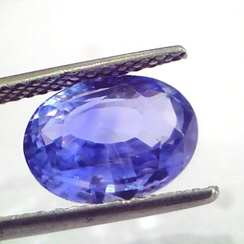 5.76 Ct IGI Certified Unheated Untreated Natural Burma Blue Sapphire AA
