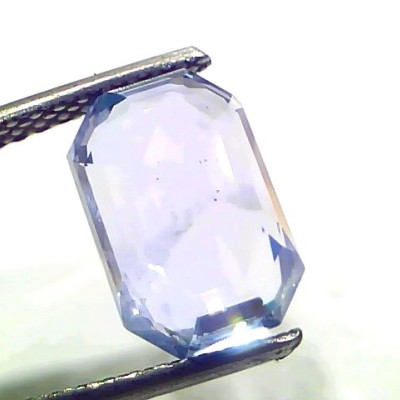 5.79 Ct GII Certified Unheated Untreated Natural Ceylon Blue Sapphire