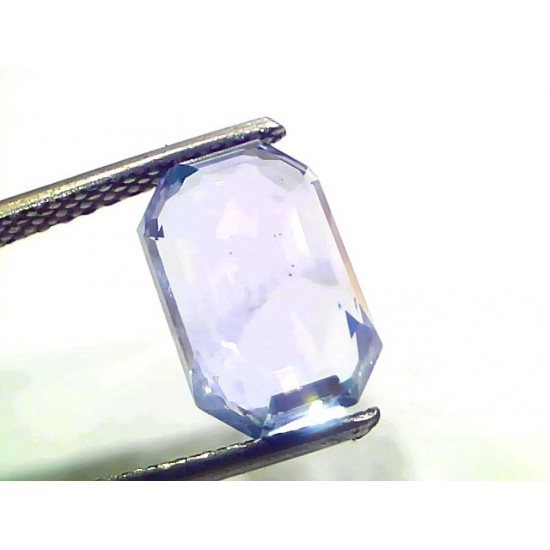5.79 Ct GII Certified Unheated Untreated Natural Ceylon Blue Sapphire