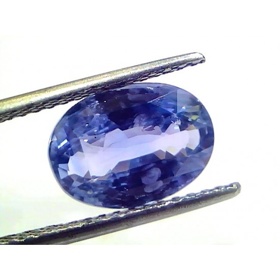 5.79 Ct IGI Certified Unheated Untreated Natural Ceylon Blue Sapphire