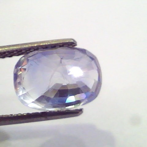 5.85 Ct Unheated Untreated Natural Ceylon Blue Sapphire Neelam Gems