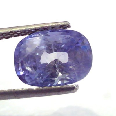 5.85 Ct Unheated Untreated Natural Ceylon Blue Sapphire Neelam Gems
