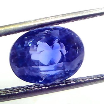 5.85 Ct IGI Certified Unheated Untreated Natural Ceylon Blue Sapphire