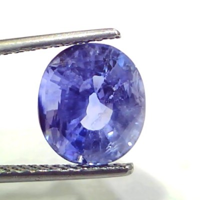 6.00 Ct GII Certified Unheated Untreated Natural Ceylon Blue Sapphire