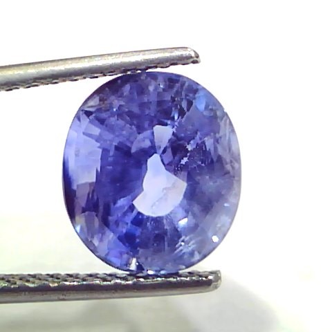 6.00 Ct GII Certified Unheated Untreated Natural Ceylon Blue Sapphire