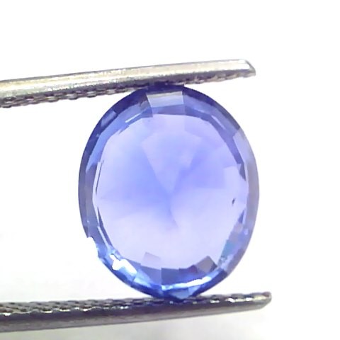 6.11 Ct Unheated Untreated Natural Ceylon Blue Sapphire Neelam AAAAA