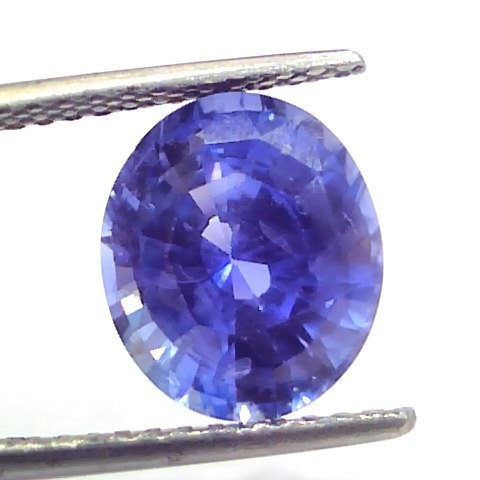 6.11 Ct Unheated Untreated Natural Ceylon Blue Sapphire Neelam AAAAA