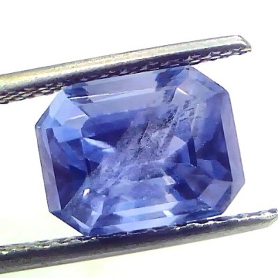 6.14 Ct IGI Certified Unheated Untreated Natural Ceylon Blue Sapphire
