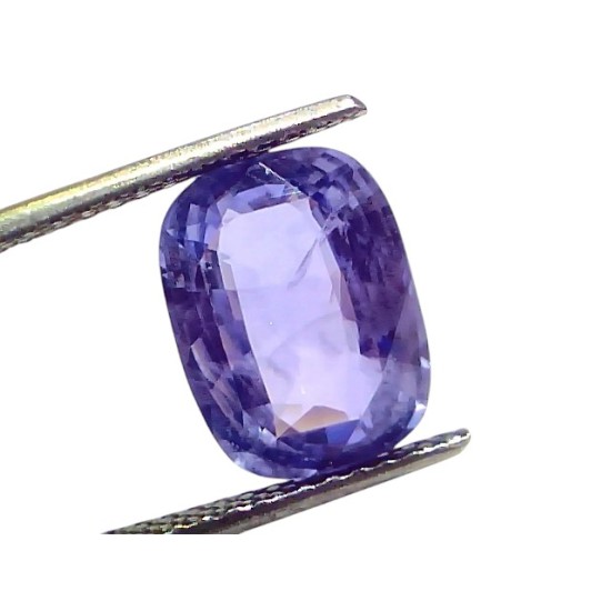 6.28 Ct IGI Certified Unheated Untreated Natural Ceylon Blue Sapphire