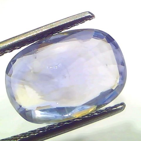 6.32 Ct IGI Certified Unheated Untreated Natural Ceylon Blue Sapphire
