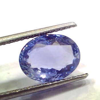 6.47 Ct IGI Certified Unheated Untreated Natural Burma Blue Sapphire