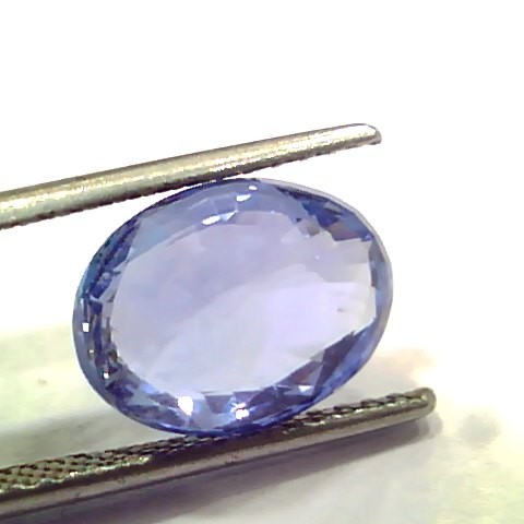 6.47 Ct IGI Certified Unheated Untreated Natural Burma Blue Sapphire