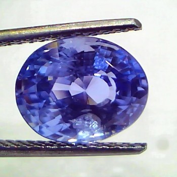 6.50 Ct IGI Certified Unheated Untreated Natural Ceylon Blue Sapphire AA