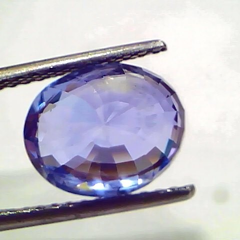 6.50 Ct IGI Certified Unheated Untreated Natural Ceylon Blue Sapphire AA