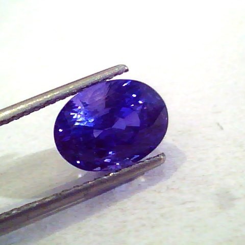 6.54 Ct Royal Blue Unheated Untreated Natural Ceylon Blue Sapphire AA