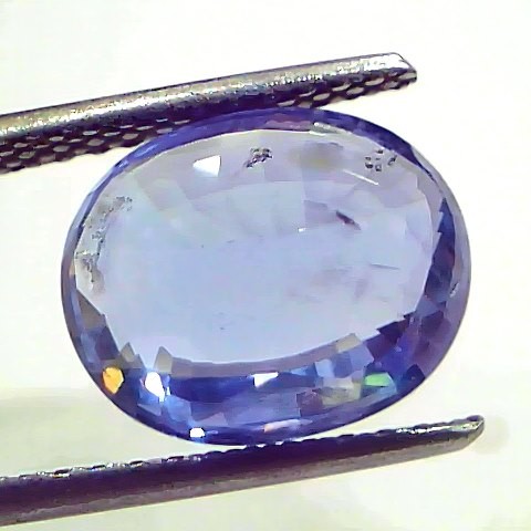 6.50 Ct IGI Certified Unheated Untreated Natural Ceylon Blue Sapphire