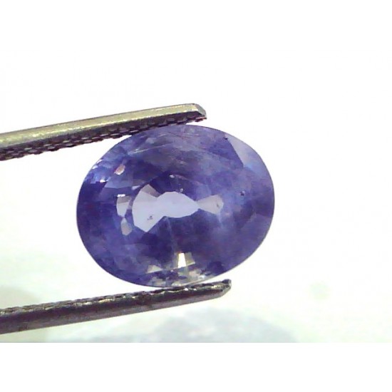 6.78 Ct Unheated Untreated Natural Ceylon Blue Sapphire Neelam Gems