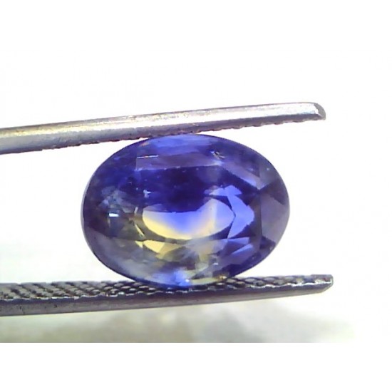 6.99 Ct IGI Certified Unheated Untreated Natural Ceylon Blue Sapphire