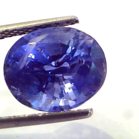 6.78 Ct IGI Certified Unheated Untreated Natural Ceylon Blue Sapphire