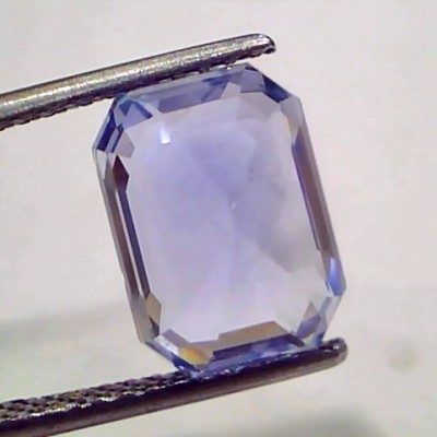 7.09 Ct IGI Certified Unheated Untreated Natural Ceylon Blue Sapphire