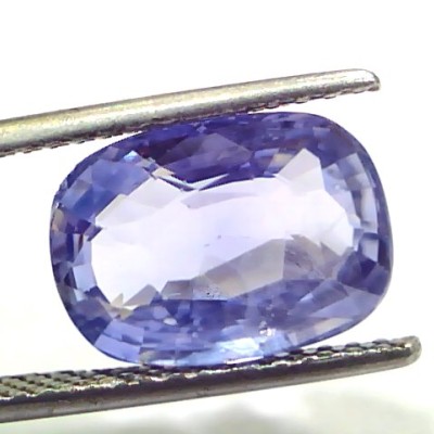 7.10 Ct GII Certified Unheated Untreated Natural Ceylon Blue Sapphire