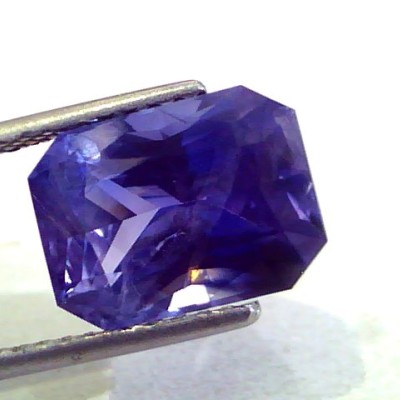 7.38 Ct Royal Blue Unheated Untreated Natural Ceylon Blue Sapphire AA