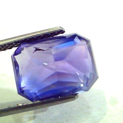 7.38 Ct Royal Blue Unheated Untreated Natural Ceylon Blue Sapphire AA