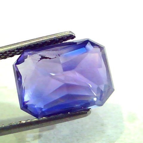 7.38 Ct Royal Blue Unheated Untreated Natural Ceylon Blue Sapphire AA