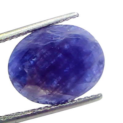 7.50 Ct Certified Unheated Untreated African Blue Sapphire Neelam Stone 7.50 Ct Certified Unheated Untreated African Blue Sapphire Neelam Stone