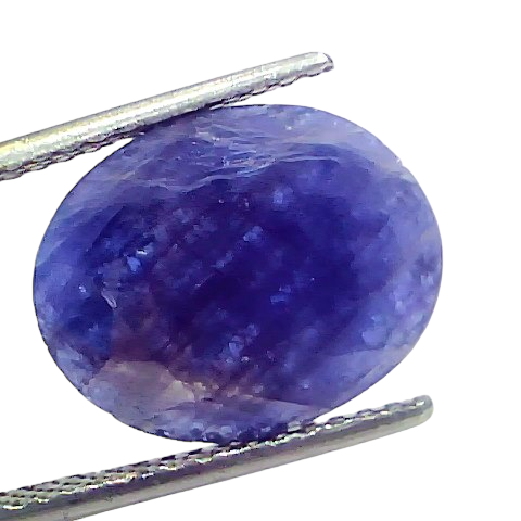 7.50 Ct Certified Unheated Untreated African Blue Sapphire Neelam Stone 7.50 Ct Certified Unheated Untreated African Blue Sapphire Neelam Stone