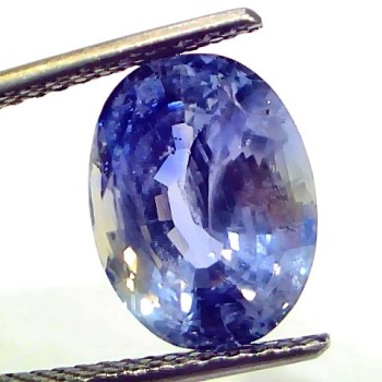 7.62 Ct IGI Certified Unheated Untreated Natural Ceylon Blue Sapphire AAA