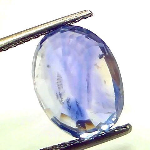 7.62 Ct IGI Certified Unheated Untreated Natural Ceylon Blue Sapphire AAA