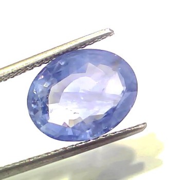 7.89 Ct IGI Certified Unheated Untreated Natural Ceylon Blue Sapphire